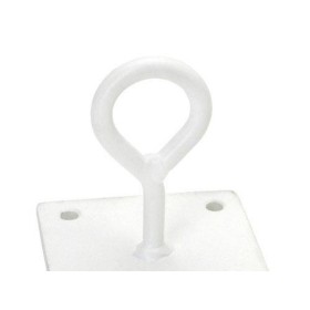 GANCHO WOLFPACK CON PLETINA MULTIUSO CERRADO BLANCO