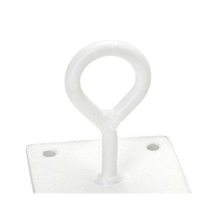 GANCHO WOLFPACK CON PLETINA MULTIUSO CERRADO BLANCO