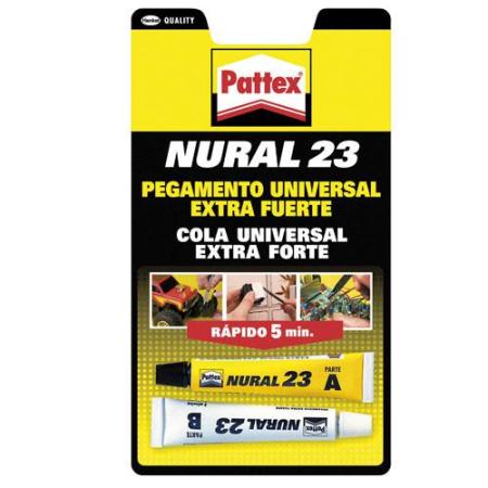 NURAL -  23 TRANSPARENTE  (JUEGO 2 TUBOS 22CC)