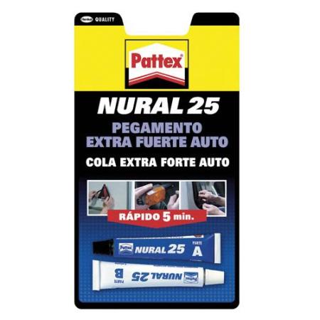 NURAL -  25 TRANSPARENTE  (JUEGO 2 TUBOS 22CC)