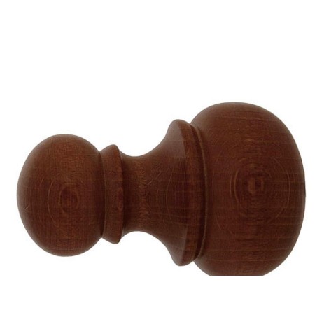 TERMINAL MADERA CHYC 20X68 MM.  NOGAL