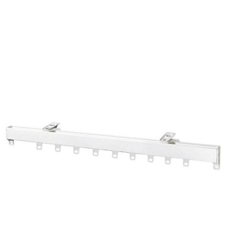 RIEL ALUMINIO P950 SIN CORDON 2. 0 METROS BLANCO