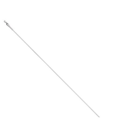 TIRADOR RIEL ALUMINIO PLASTIFICADO 1,0MT BLANCO