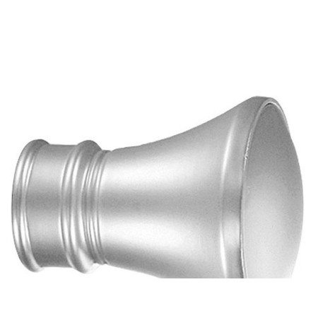 TERMINAL ZIRCONIO 28 MM.  DAMA NIQUEL MATE