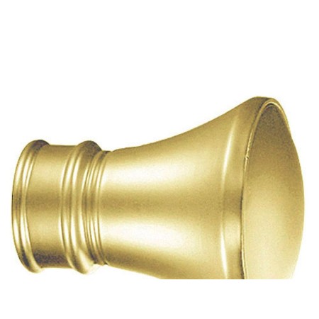 TERMINAL ZIRCONIO 28 MM.  DAMA BRONCE / VIEJO