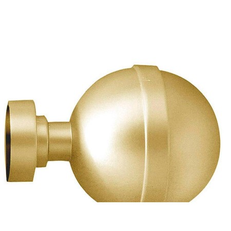 TERMINAL ZIRCONIO 28 MM.  ESFERA BRONCE / VIEJO