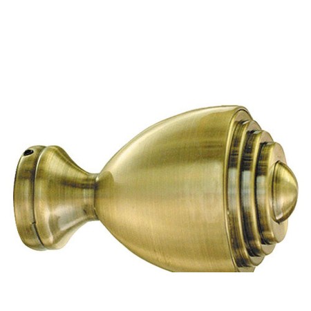 TERMINAL ZIRCONIO 28 MM.  COPA BRONCE / VIEJO