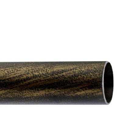 BARRA HIERRO FORJA 20 MM.  X 1,50 METROS NEGRO DORADO