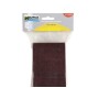 FIELTRO ADHESIVO 1MT X 85MM BLISTER MARRON