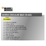 SIERRA CIRCULAR BLACK&DECKER CD 601