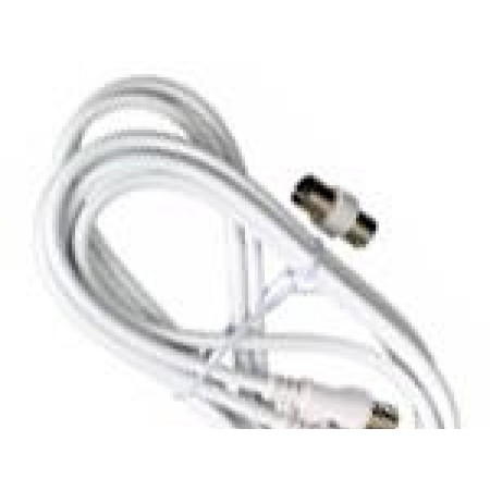 PROLONGACION TV - VIDEO MACHO / MACHO  2MT.   +  ADAPTADOR