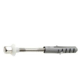 KIT SANITARIO FIJA WC  6X80 INOXIDABLE  (2 PIEZAS)