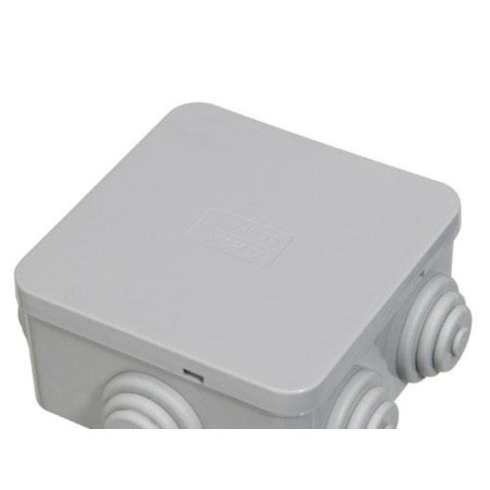 CAJA ESTANCA SUPERFICIE CON CLIP 80X80X40