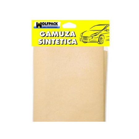 GAMUZA SINTETICA AUTO 40 X 45 CM. 