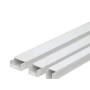 CANALETA ADHESIVA CON TAPA 10X16MM X 2MT
