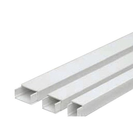 CANALETA ADHESIVA CON TAPA 10X20MM X 2MT