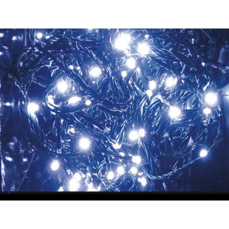 LUCES NAVIDAD 100 LEDS BLANCA INTERIOR / EXTERIOR IP44