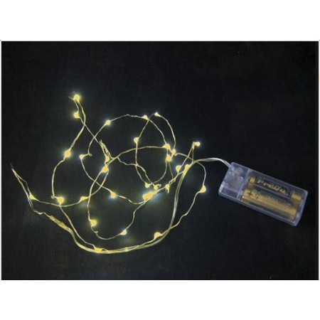 LUCES NAVIDAD MINI LEDS PILAS INTERIOR