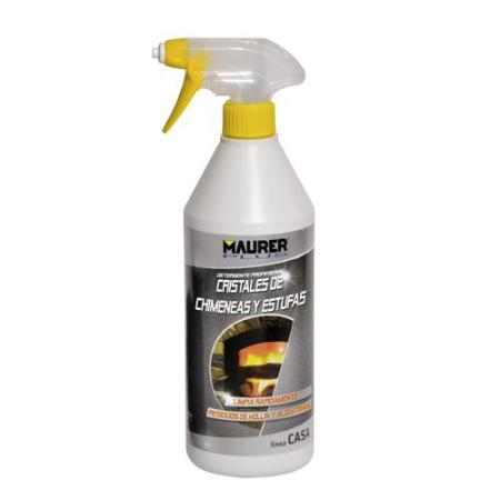 LIMPIADOR ESTUFA Y CHIMENEA MAURER 750 ML.  CON PULVERIZADOR