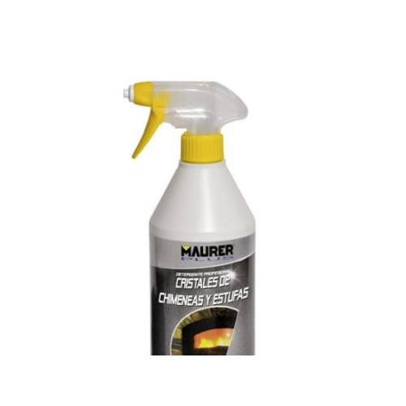 LIMPIADOR ESTUFA Y CHIMENEA MAURER 750 ML.  CON PULVERIZADOR