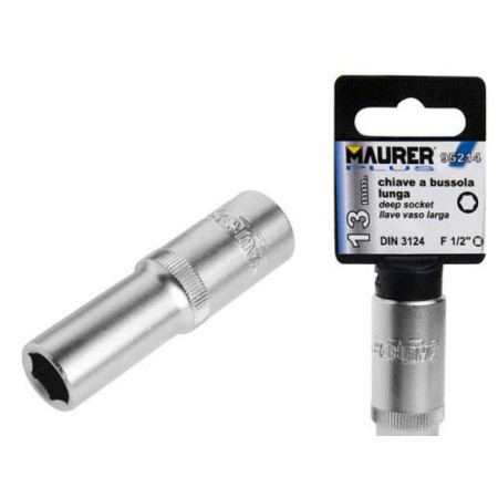LLAVE VASO MAURER 1/2 HEXAGONAL LARGA  27MM. 