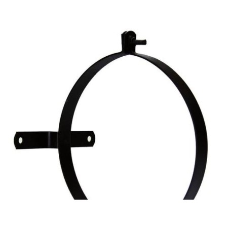 ABRAZADERA PARA TUBO ESTUFA VITRIFICADA CON SOPORTE 110MM  (2 PIEZAS)