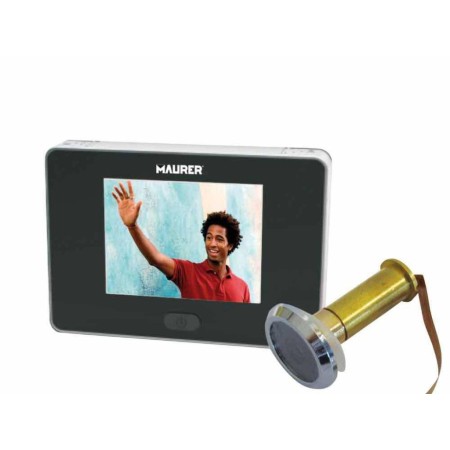 MIRILLA PUERTA DIGITAL PLATA