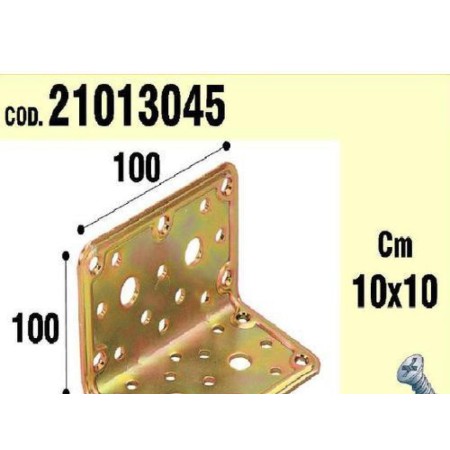 SOPORTE PARA MADERA ÁNGULO 100X100X100
