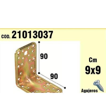 SOPORTE PARA MADERA ÁNGULO 65X 90X 90/2,5