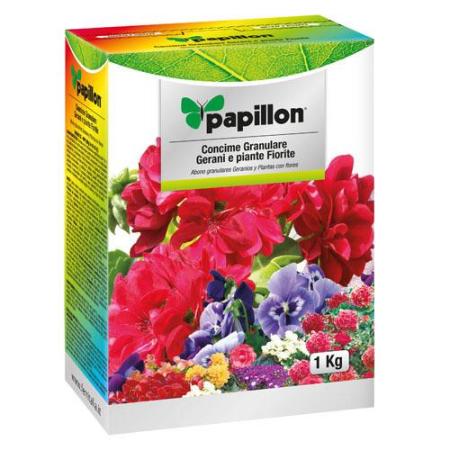 ABONO GRANO PAPILLON GERANIOS Y FLORES 1 KG