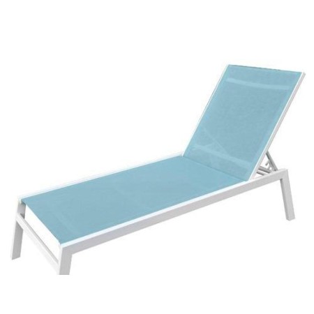 TUMBONA JARDIN ALUMINIO / TEXTILENE SUNSET AZUL