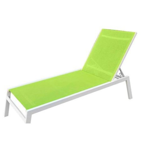 TUMBONA JARDIN ALUMINIO / TEXTILENE SUNSET VERDE