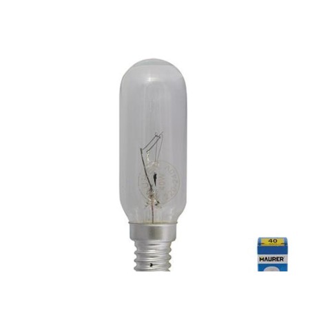 BOMBILLA PARA CAMPANA EXTRACTORA MAURER E14 - 40W