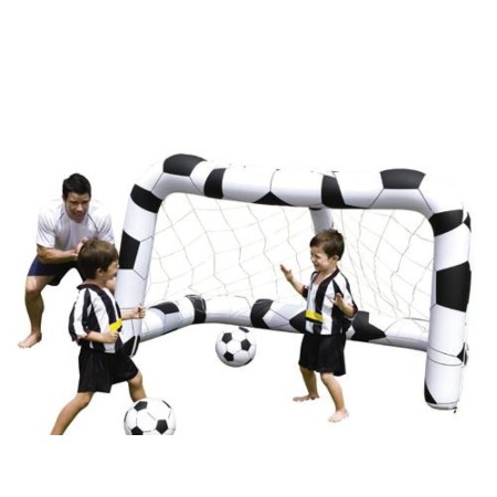 FLOTADOR PORTERIA FUTBOL  +  2 PELOTAS