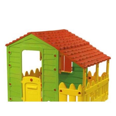 CASITA JUEGOS CON PORCHE RESINA 118X146X127CM