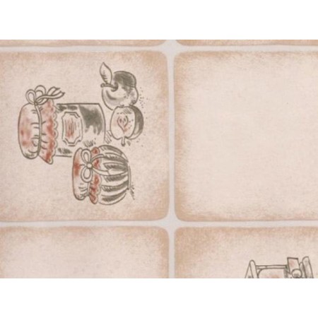 LAMINA ADHESIVA AZULEJOS BEIGE 45 CM.  X 20 METROS