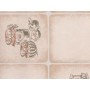 LAMINA ADHESIVA AZULEJOS BEIGE 45 CM.  X 20 METROS