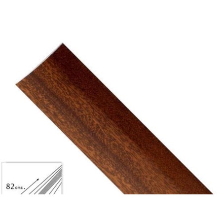 TAPAJUNTAS ADHESIVO PARA MOQUETAS ALUMINIO SAPELI   82,0 CM. 