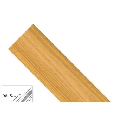TAPAJUNTAS ADHESIVO PARA MOQUETAS ALUMINIO ROBLE   98,5 CM. 