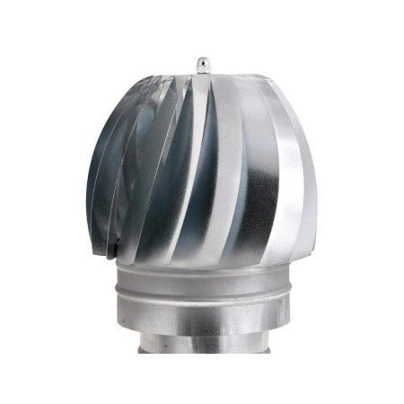 SOMBRERO EXTRACTOR GALVANIZADO PARA ESTUFA 110MM