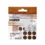 TAPATORNILLOS ADHESIVOS NOGAL  (BLISTER 20 UNIDADES)
