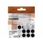 TAPATORNILLOS ADHESIVOS NEGRO  (BLISTER 20 UNIDADES)