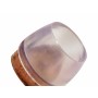 CONTERA GOMA Y FIELTRO TRANSPARENTE Ø18 MM.   (BLISTER 8 UNIDADES)