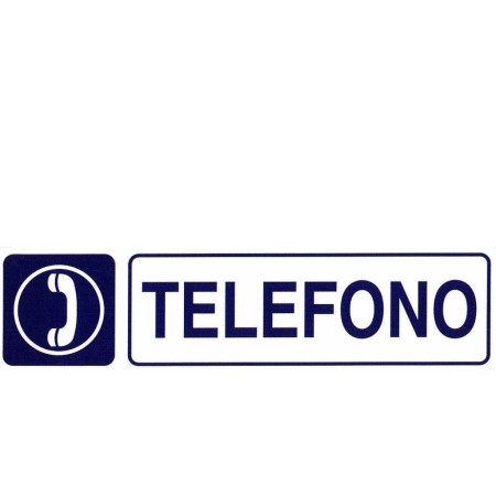 ROTULO ADHESIVO 250X63MM TELEFONO