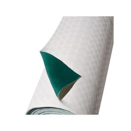 MANTEL MULETON DOBLE CARA VERDE/BLANCO 140 CM.  X 20 M. 