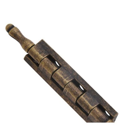 BISAGRA DESMONTABLE CON PASADOR Y REMATE ORO VIEJO 87 MM