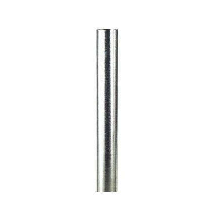TUBO ESTUFA GALVANIZADO 250 MM.   (0,8 MM)