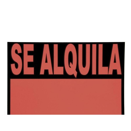 CARTEL ORYX  70X50CM SE ALQUILA