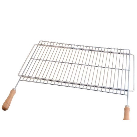 PARRILLA BARBACOA EXTENSIBLE 60X40CM ZINCADA