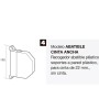 RECOGEDOR PERSIANA ABATIBLE BLANCO CINTA 22 MM. 
